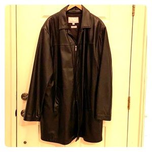 Men’s XL TALL Black Wilson Leather M Julian Jacket